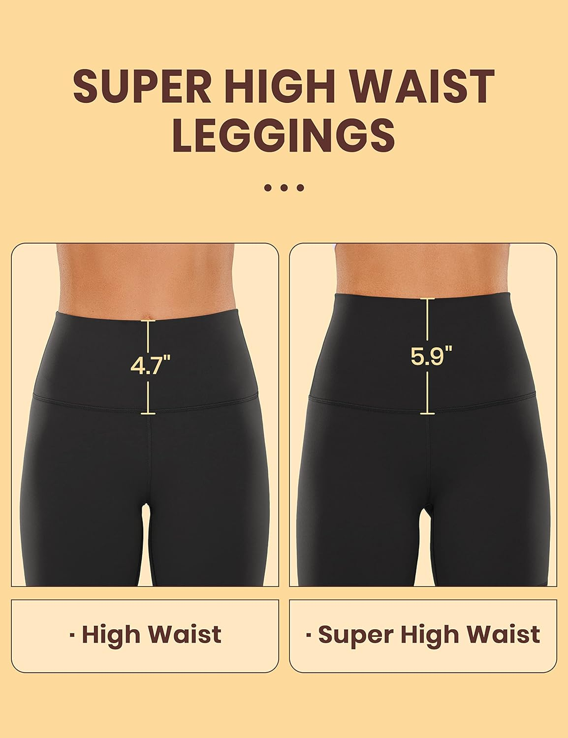 CRZ YOGA Super High Waisted Butterluxe Workout Leggings 25''/ 28'' - over Belly Buttery Soft Full Length Yoga Pants for Women image number 2