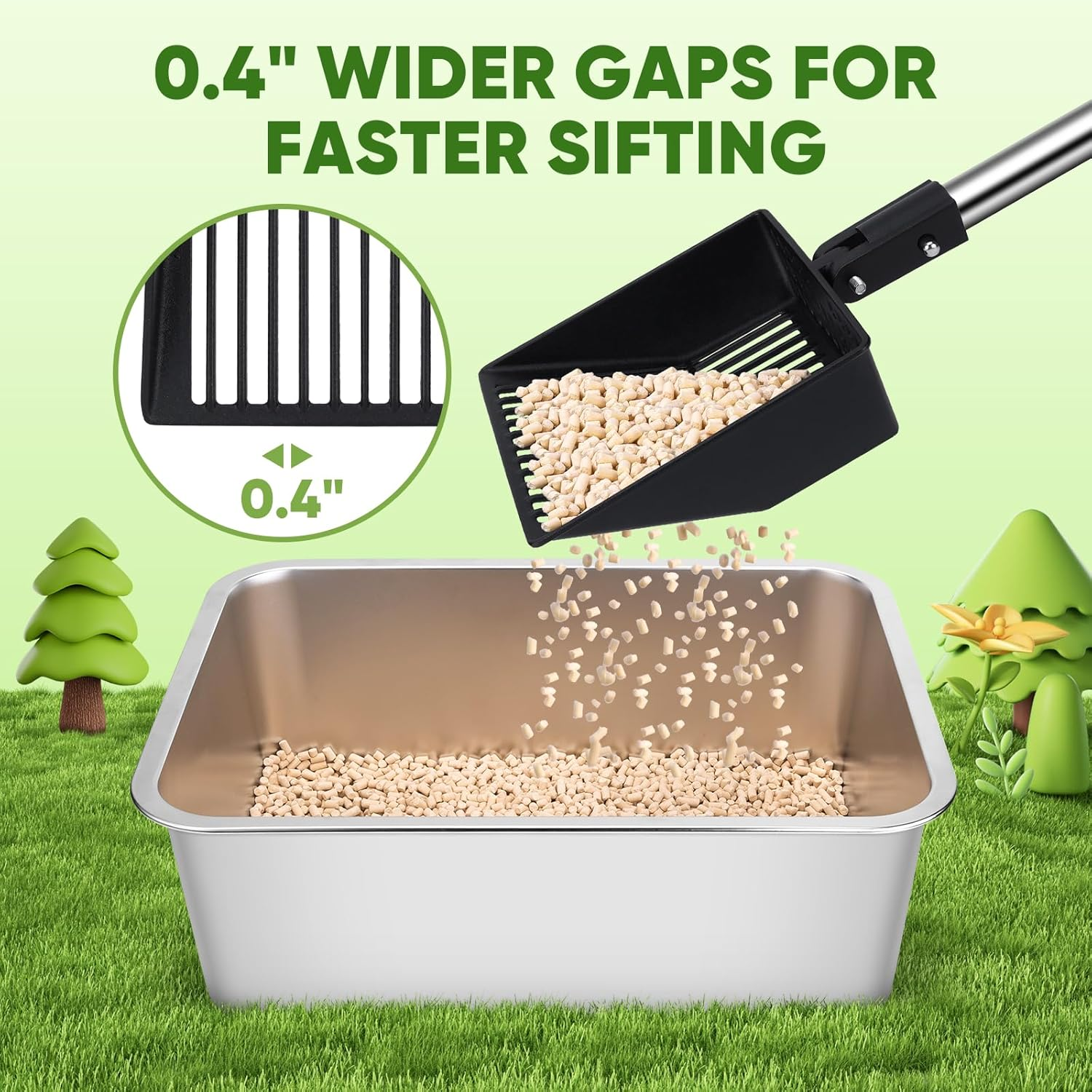 MYPIN Cat Litter Scoop image number 1