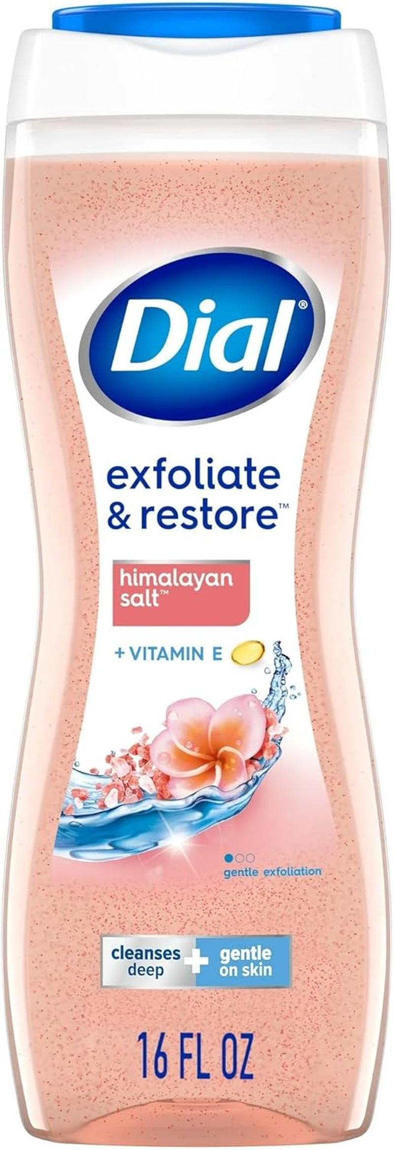 Dial Skin Therapy Enriching Body Wash with Himalayan Pink Salt, 16 Oz (Pack of 4) image number 1