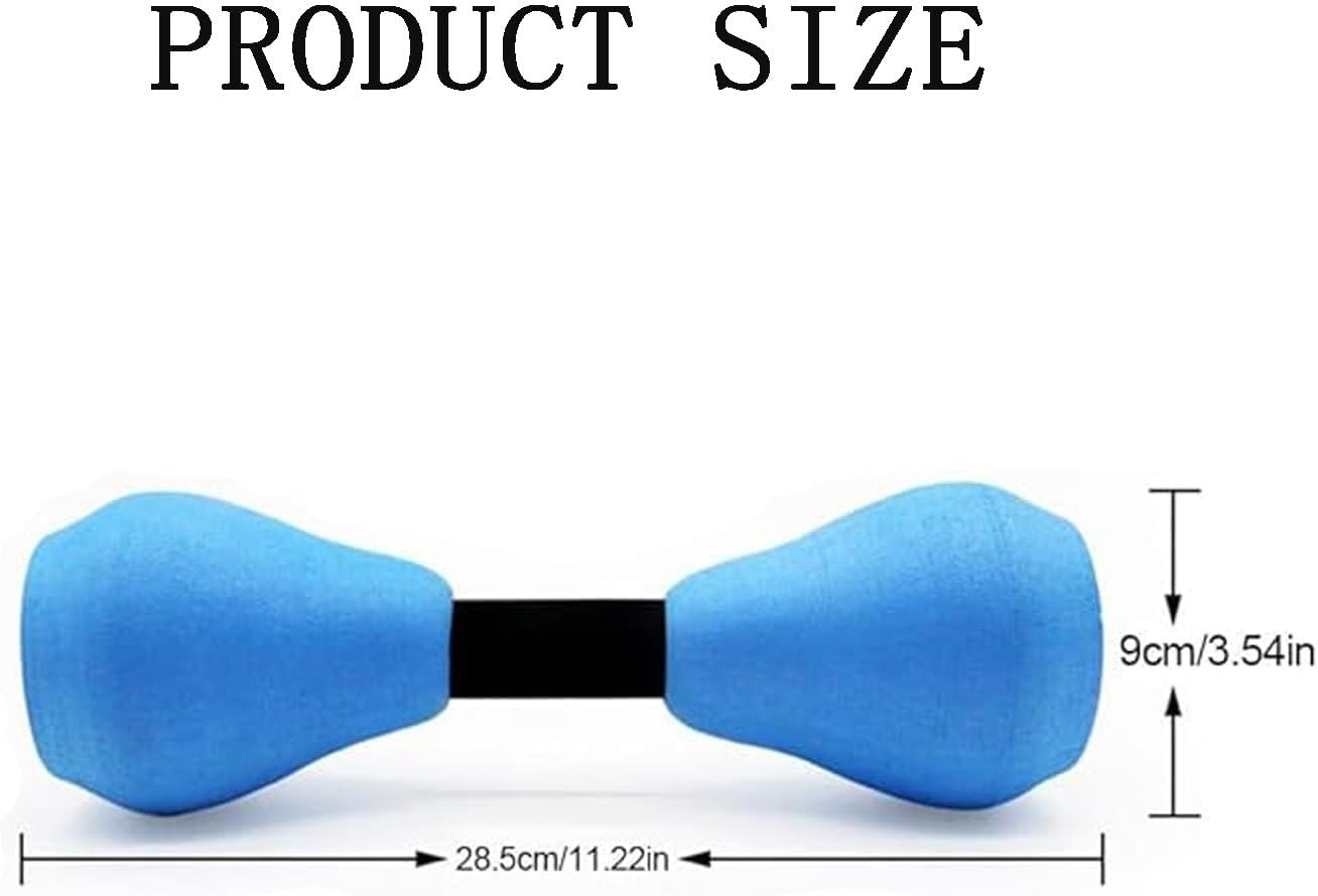 Tjhypente 2 Pcs Water Sports Dumbbells, Aquatic Exercise Dumbbells, EVA Foam Water Aerobics, Barbells for Swimming Pool Fitness, Water Aerobics, Resistance Training, Weight Loss and Shaping image number 2