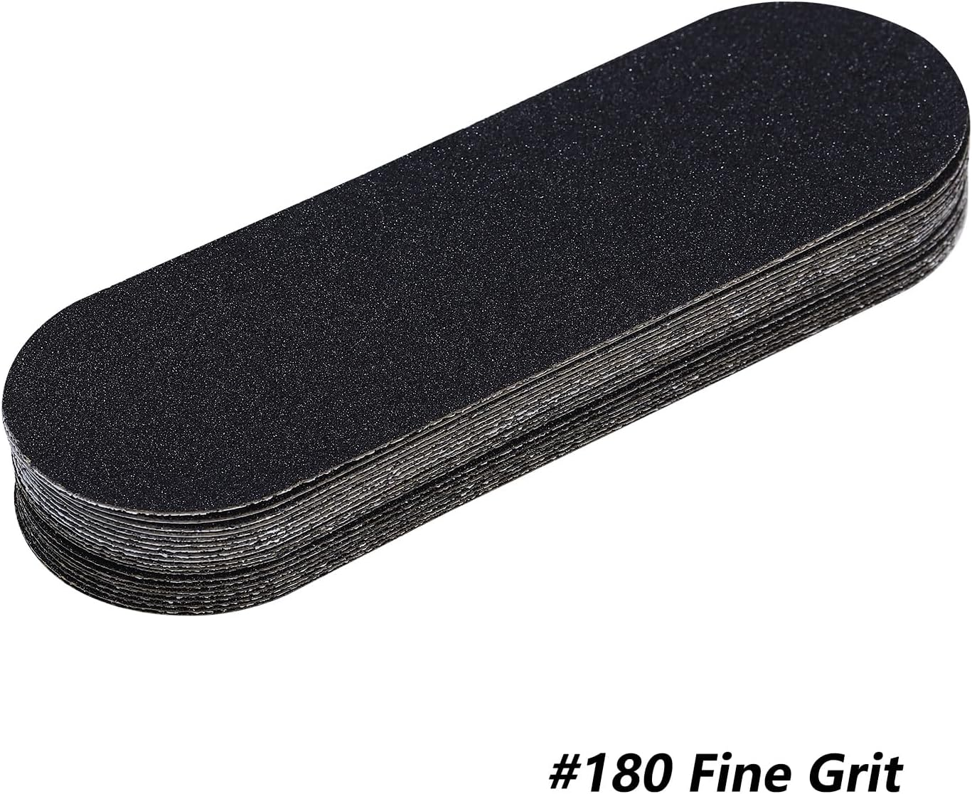 BNG Foot File Set, 40 Pieces Replacement Sandpaper Refill Pads, Pedicure Tool for Stainless Steel Foot Rasp, Hard, Cracked Heel, Dead Skin, Cuticle, Callus Remover, #180 image number 4