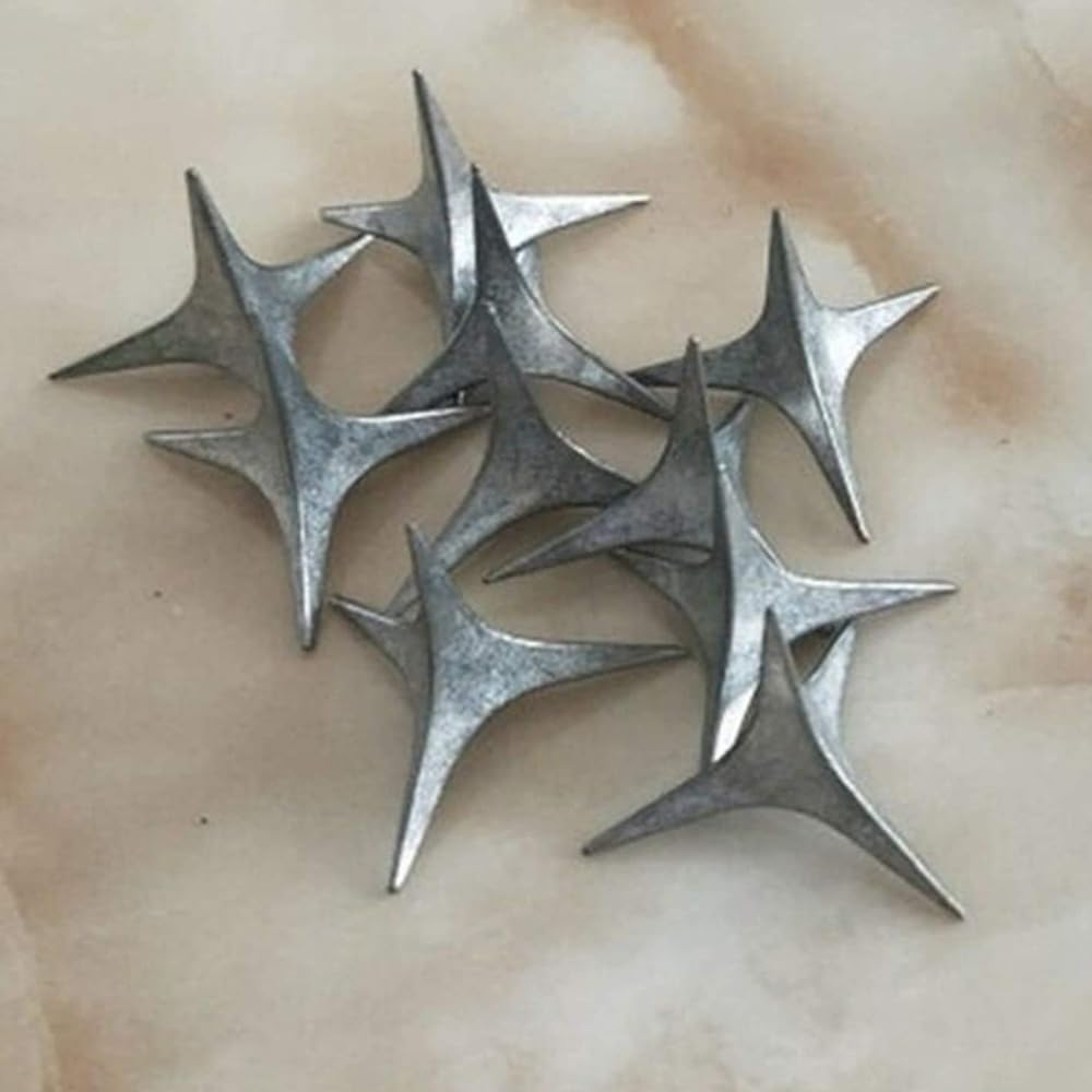 4.5 Cm Triangle Nail, Non-Inverted Nail, Anti-Theft Nail, Professional Tyre Nail, Ground Tyre Nail, Emergency Brake Nail, Prevent Brake Failure (10Pcs) image number 6