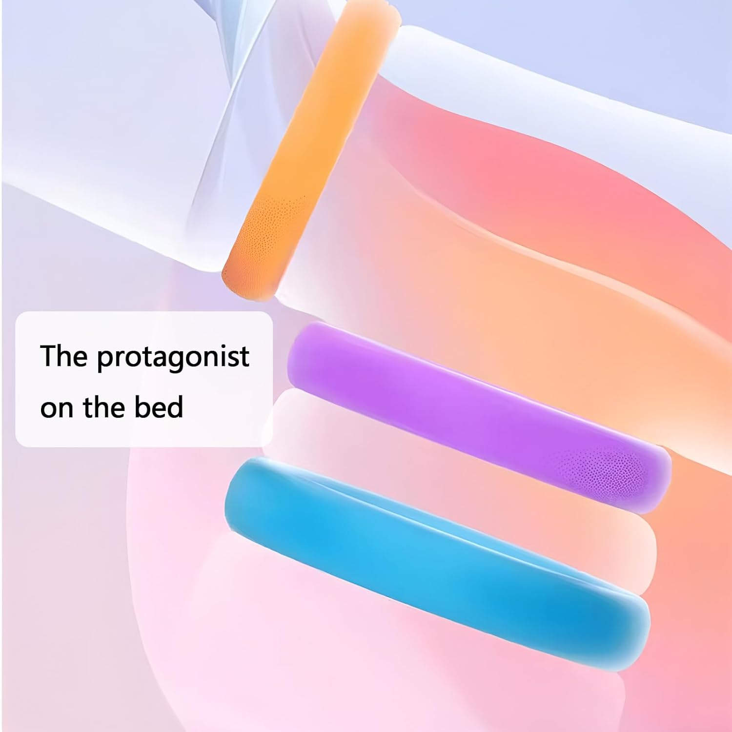 Mineens Cock Rings for Men 3 Sizes - Reusable Silicone Sex Toy for Couples, Stretchy Penis Sleeve Ring Enhancer for Sexual Wellness, Candy Colors image number 1