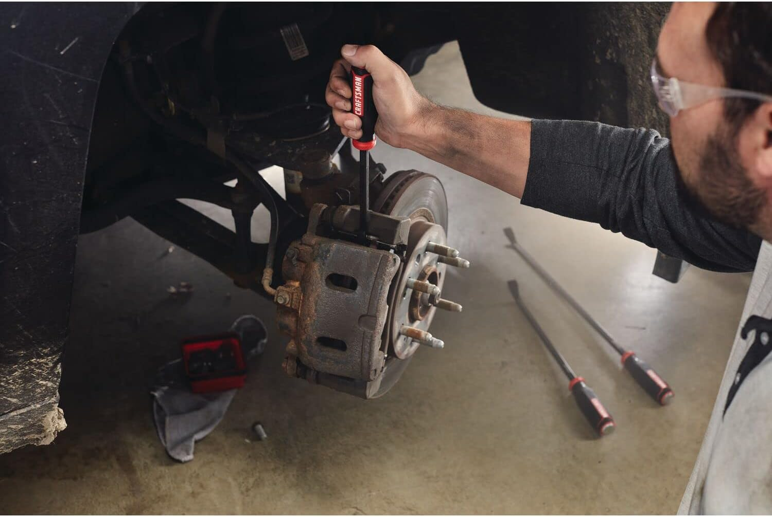 CRAFTSMAN Utility Pry Bar Set, 3 Piece, Includes 12&rdquo;, 18&rdquo; & 24&rdquo; (CMMT98347) image number 3