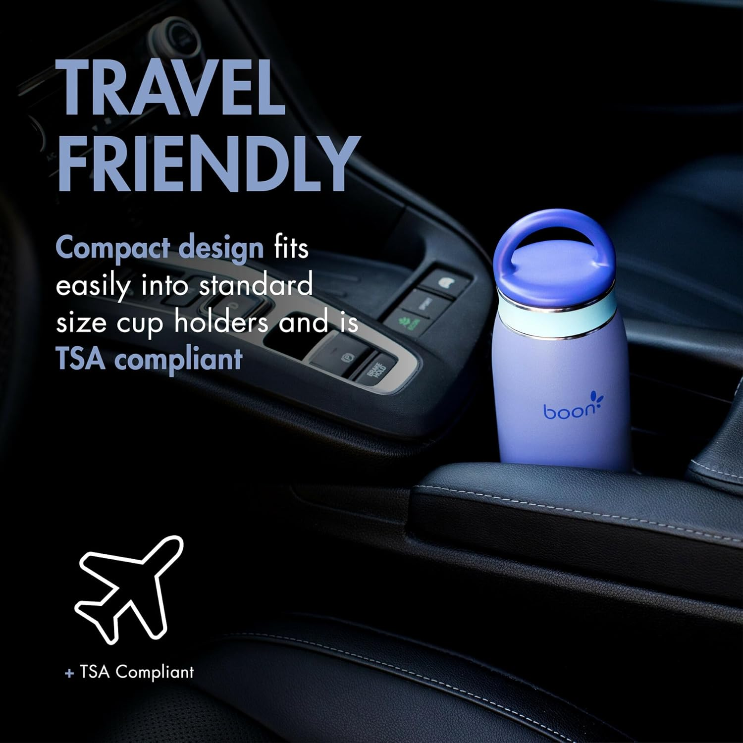 Boon FROSH Stainless Steel Portable Milk Chiller - Blue - Keeps Breast Milk Cold for up to 17 Hours* - Purple image number 7