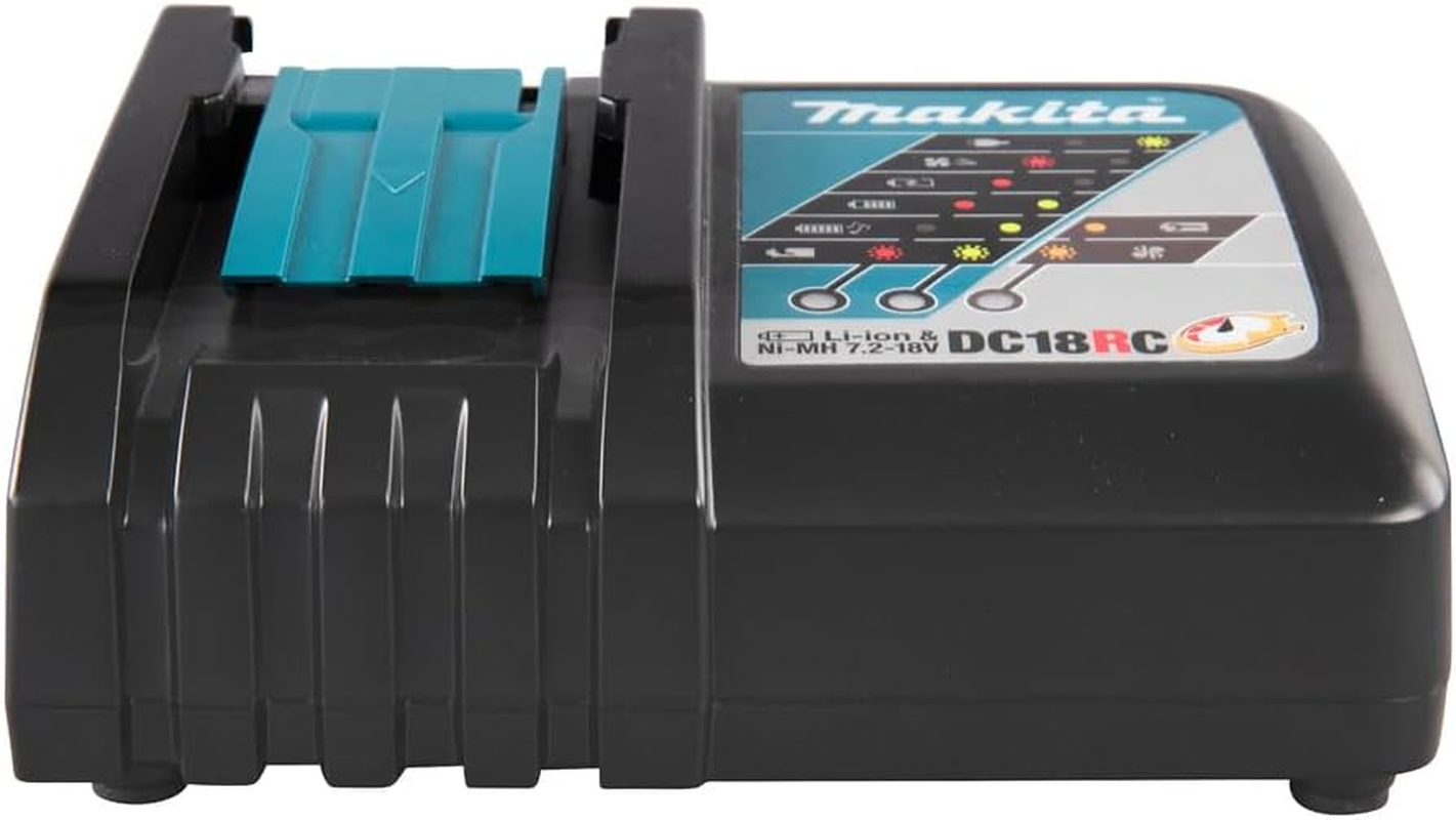 Makita DC18RC 18V Lithium-Ion LXT Rapid Charger - 240V AU Plug in Plain Packaging image number 4