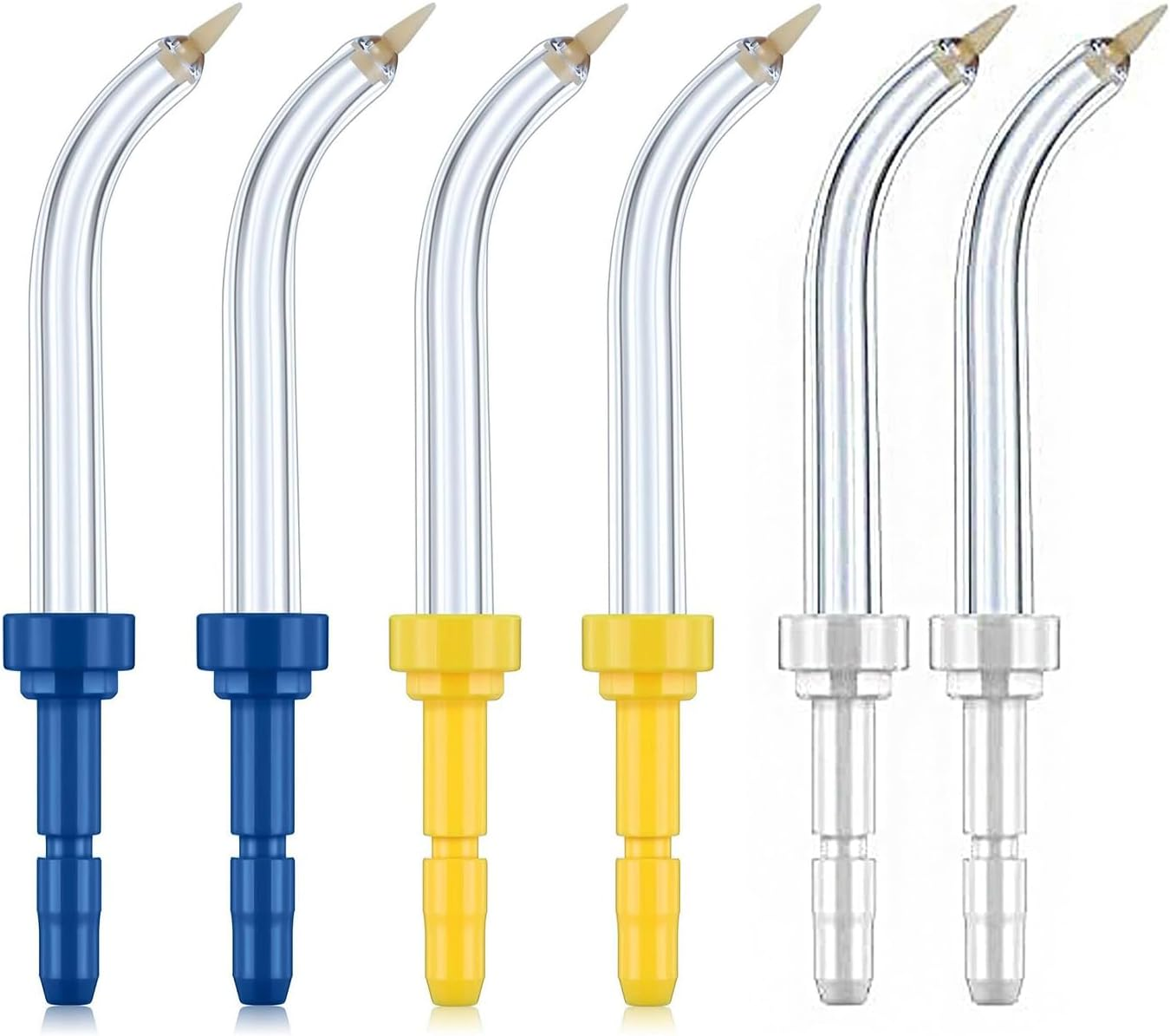 6 Pack Pik Pocket Tip - Water Flosser Tip for Periodontal Pockets Sensitive Gums Gentle Low-Pressure Care Replace Every 3 Months (Precision Cleaning Nozzles) image number 5
