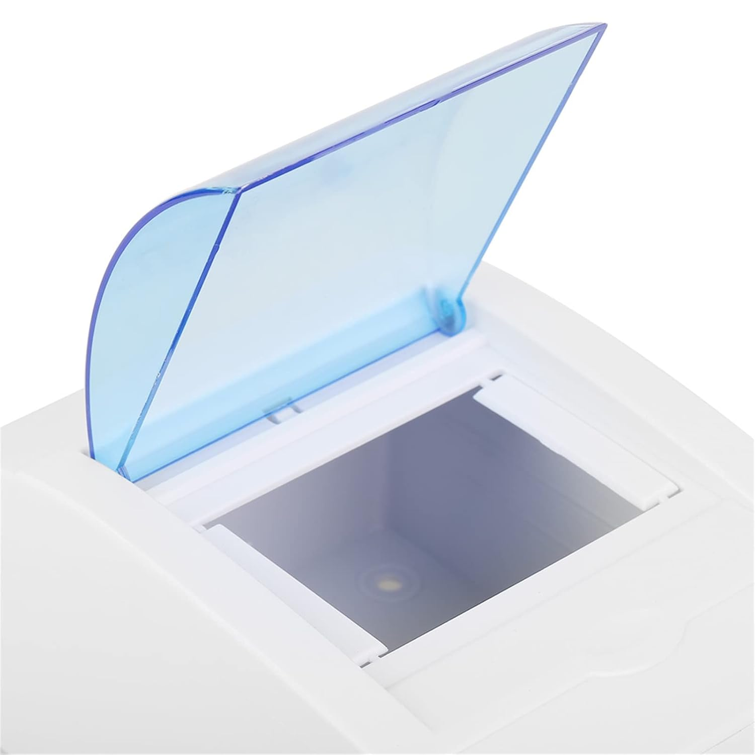 Durable Plastic Distribution Box for 3-4 Ways Circuit Breaker, Transparent Blue Cover, Simple Wall Mounting - Ideal for Internal Applications image number 5