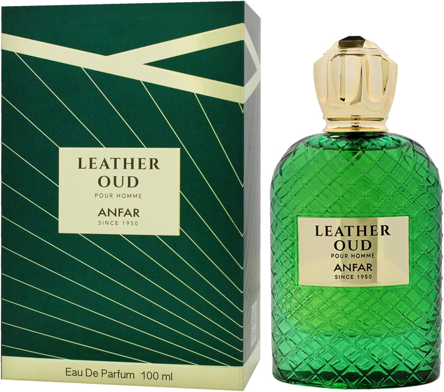 Leather Oud by Anfar for Men - 3.4 Oz EDP Spray image number 3