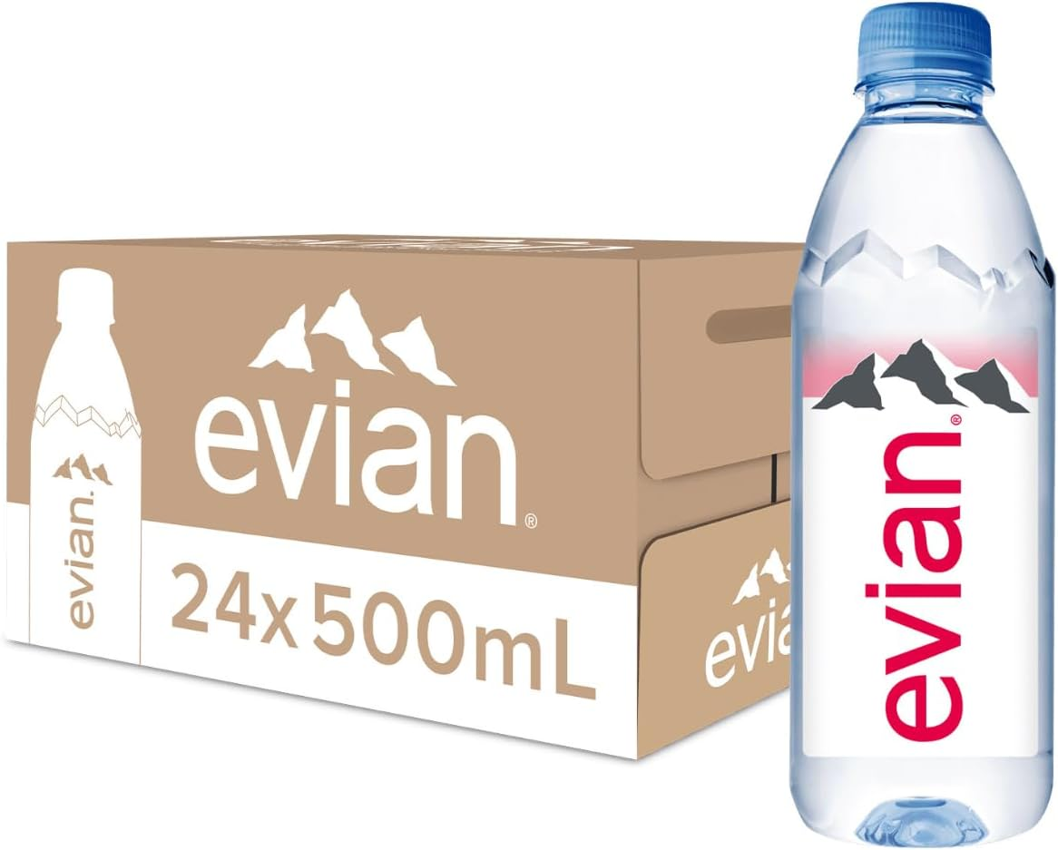 Evian Natural Mineral Water, 12 X 1L image number 6