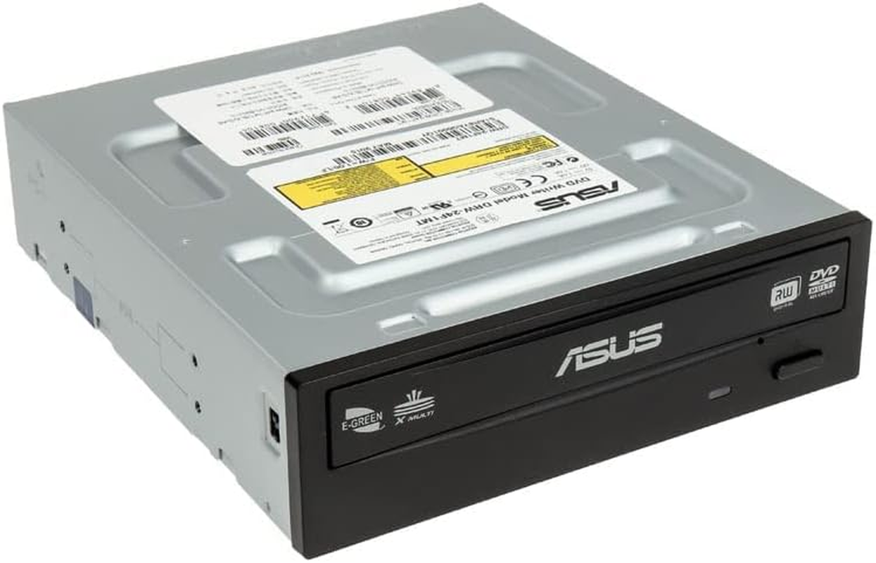 ASUS DRW-24D5MT - Internal 24X DVD Burner with M-DISC Support for Lifetime Data Backup Black image number 4