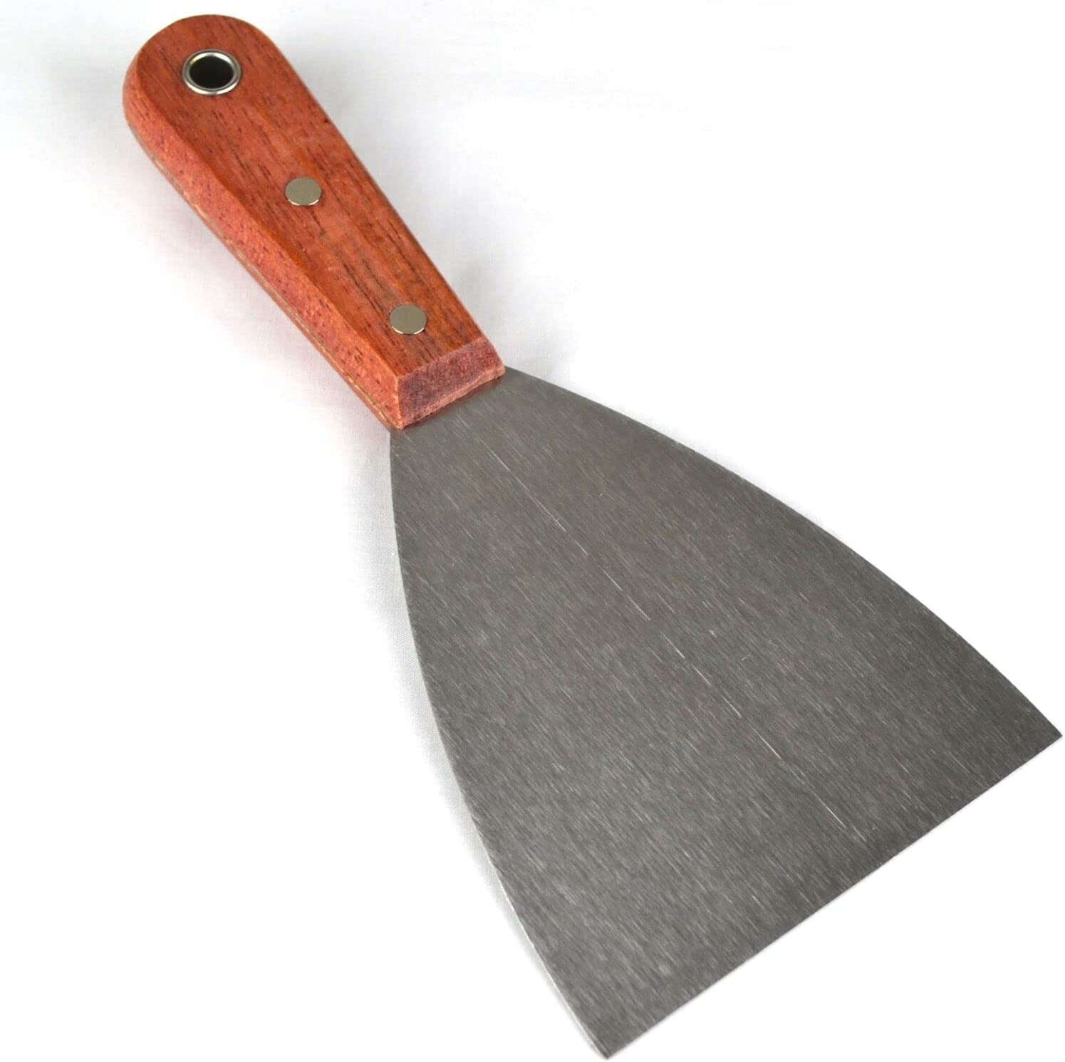 Chef Inox Scraper Grill with Wood Handle, 100 Mm Size