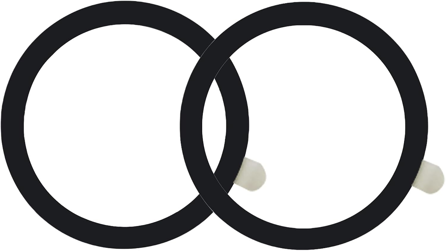 Tongke 2 Pack for Magsafe Ring Sticker, Universal Metal Rings Magnetic Phone Sticker Compatible, Secure Attachment and Enhanced Functionality for Magsafe Devices image number 1