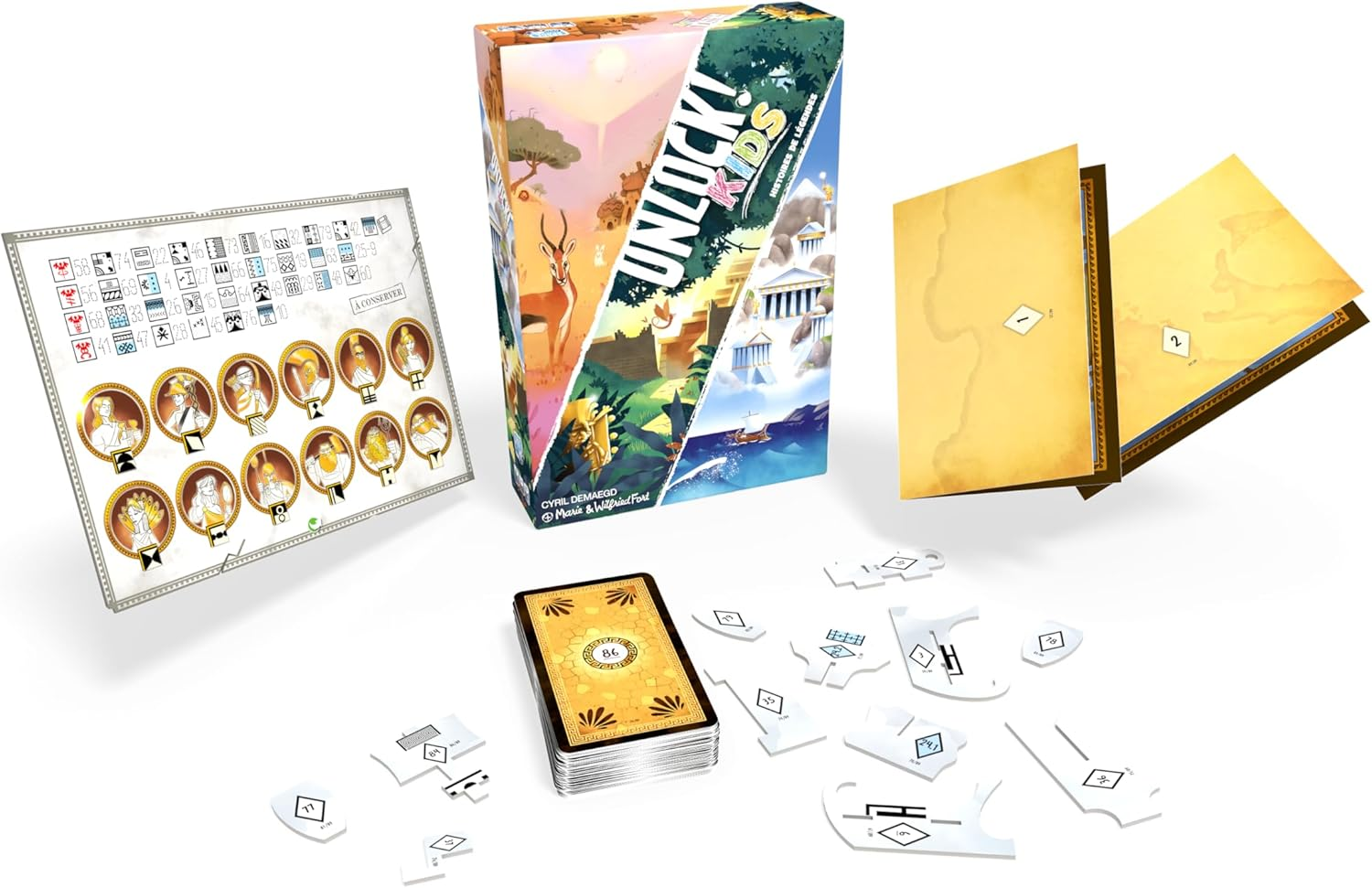 Space Cow Unlock Kids: Legendary Stories Card Game image number 5