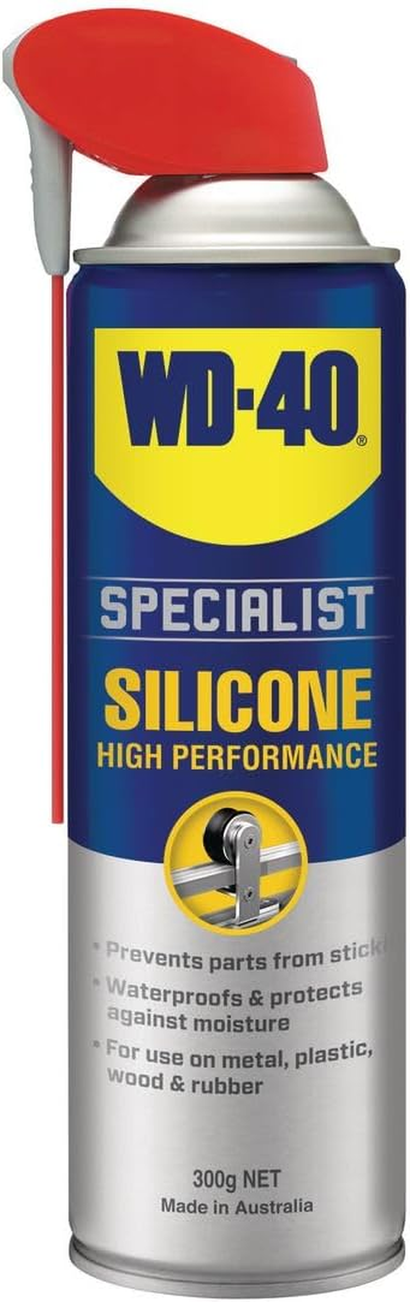 WD-40 High Performance Silicone Lubricant with Smart Straw, 300G