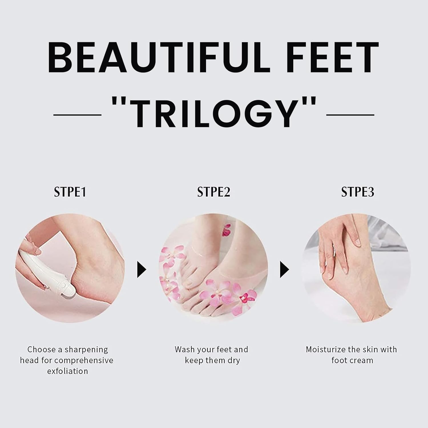 PRITECH 3 Replace Rolls for Tubo Callus Remover BCM-1138T, White