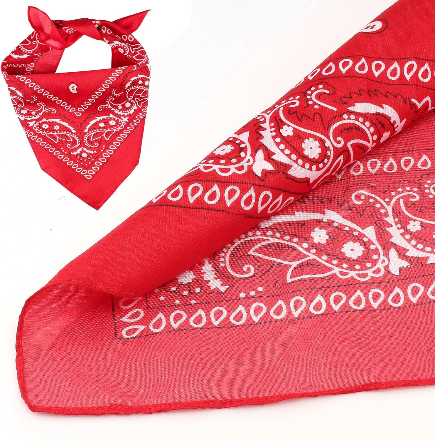 Pet Cowboy Costume Accessories Dog Cat Pet Size Cowboy Hat and Bandana Scarf West Cowboy Accessories for Puppy Kitten Party Festival and Daily Wearing Set of 2 (Coffee) image number 4