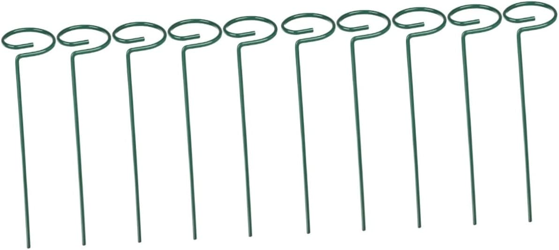 SEWOART 10Pcs Plant Support Stakes for Flower Plants and Reusable Garden Supports for Climbing and Upright for Home Gardening and Outdoor Decor image number 1