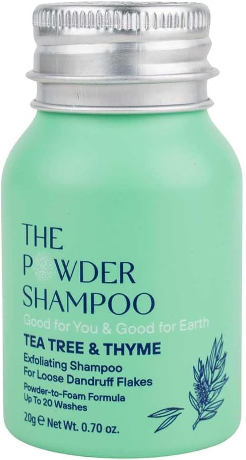 Exfoliating & Balancing Shampoo (Thyme & Tea Tree) 20G Mini Bottle' Specified Cannot Be Used as It Conflicts with the Value 'Exfoliating Foaming Powder Shampoo for Dandruff | 20X Washes | Vegan, Eco-Friendly, Tea Tree, Salicylic Acid 0.7 Mini Aluminum Bottle image number 4