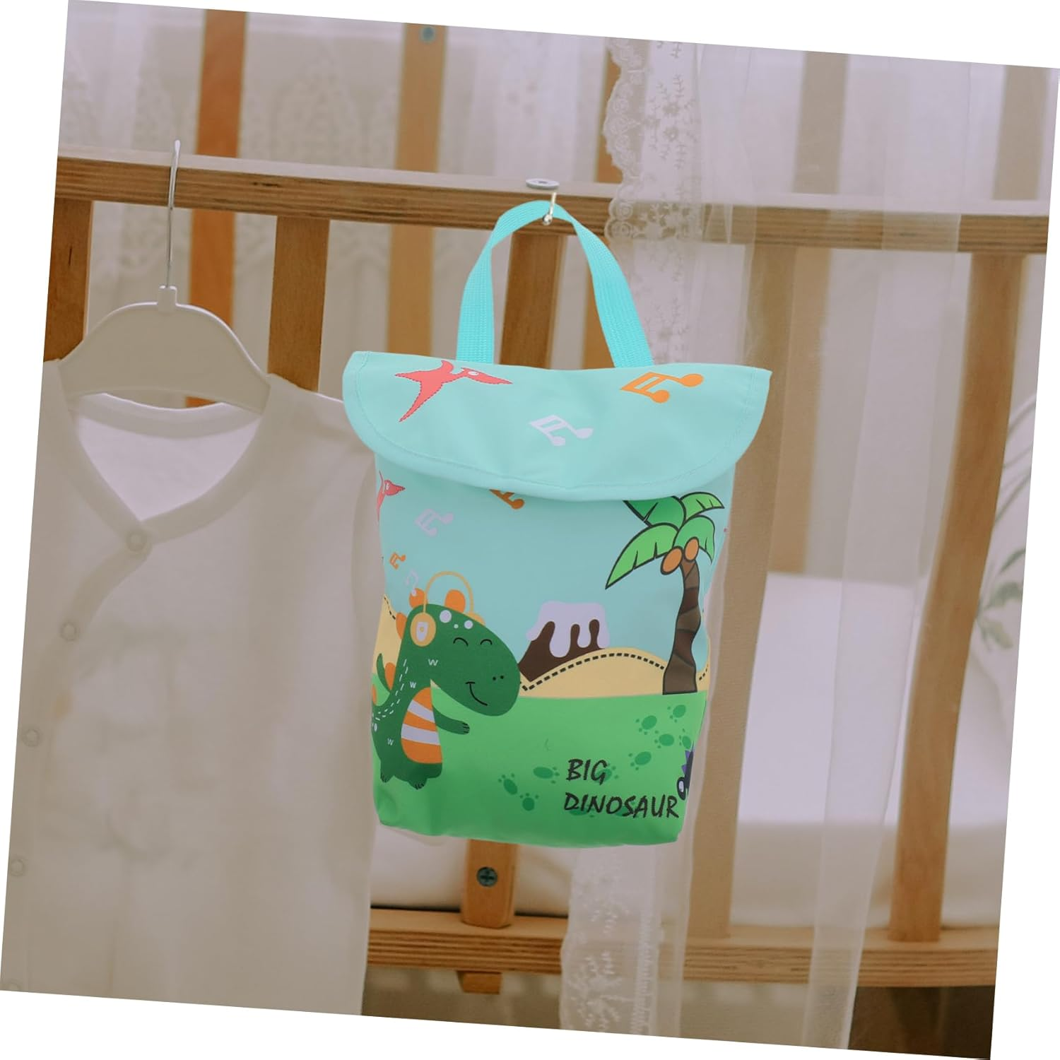 Diaper Bag Wet Bag Large Capacity Storage Pouch for Boys Girls Organized Daycare Travel Essential image number 1