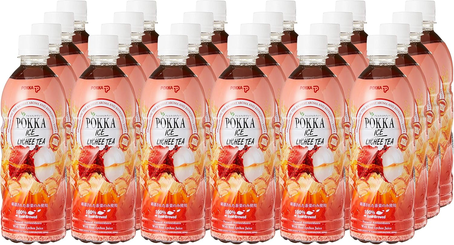 Pokka Ice Lychee Tea 500Ml 24 Carton