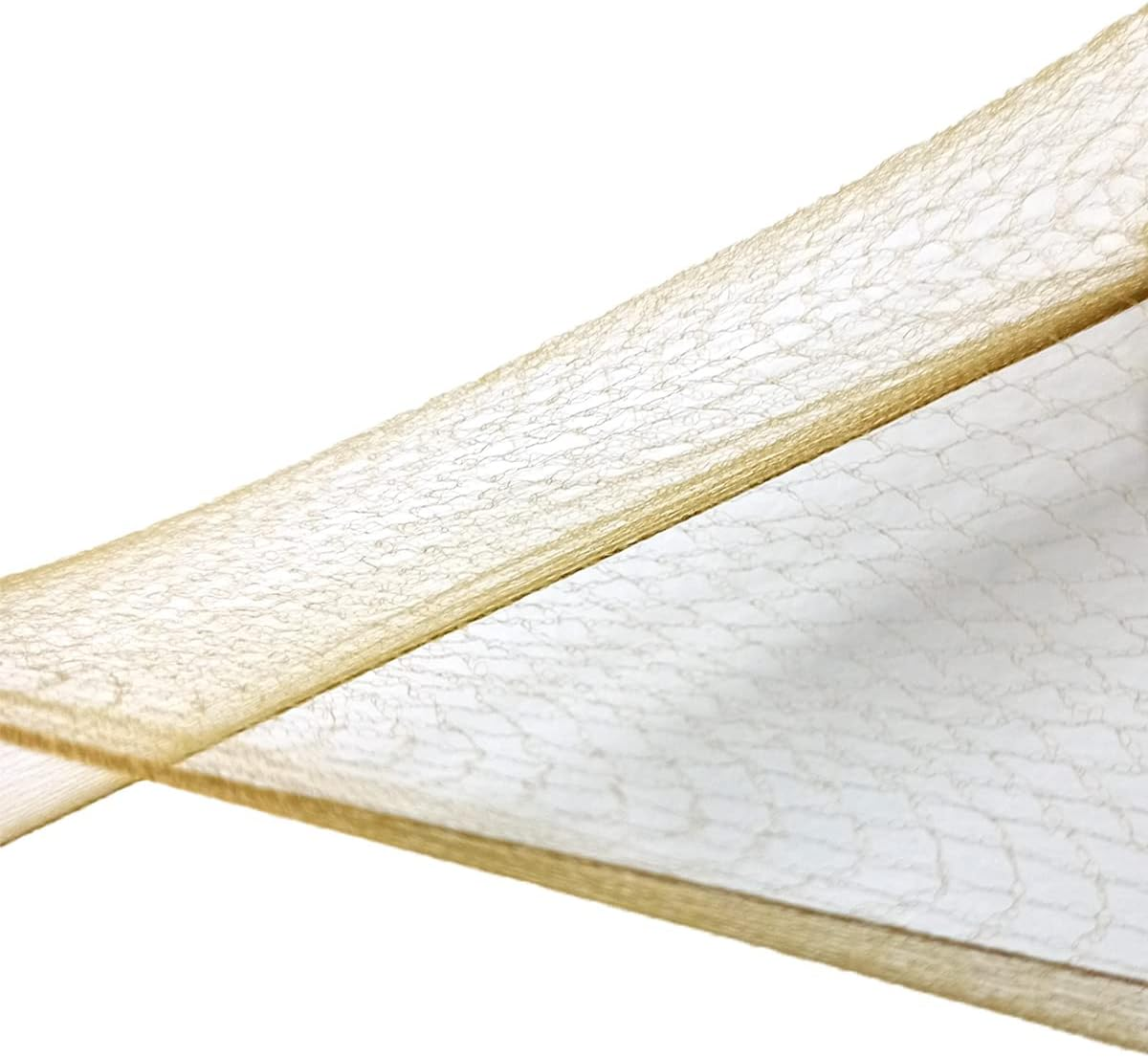 Tenalleys Ballet Hair Bun Cover, 50Pieces 50Cm Nylon Invisible Hairnet Invisible Elastic Edge Mesh, 50Pcs U Shaped Pins Fits Food Service, Ballet Bun,Wig and Women(Light Linen) image number 6