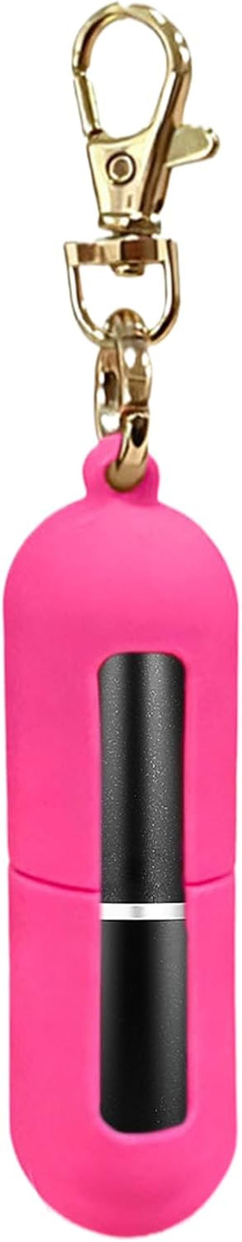 Lipstick Holder Keychain, Portable Silicone Pocket, Lipstick Holder, for Wallet Gym Workplace Outdoor Activities Daily Commute Travel Purse