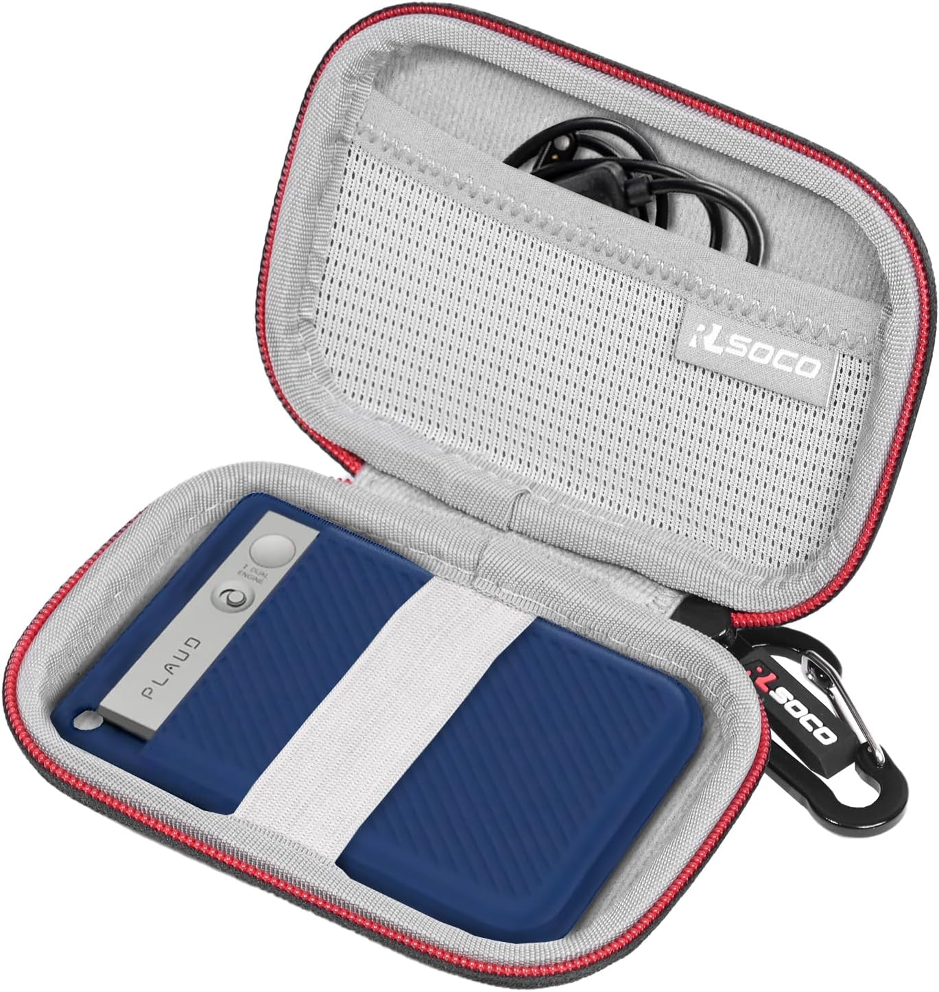 RLSOCO Hard Case for PLAUD Note Voice Recorder, AI Voice Recorder and Magnetic Protective Case - Black (Case Only)