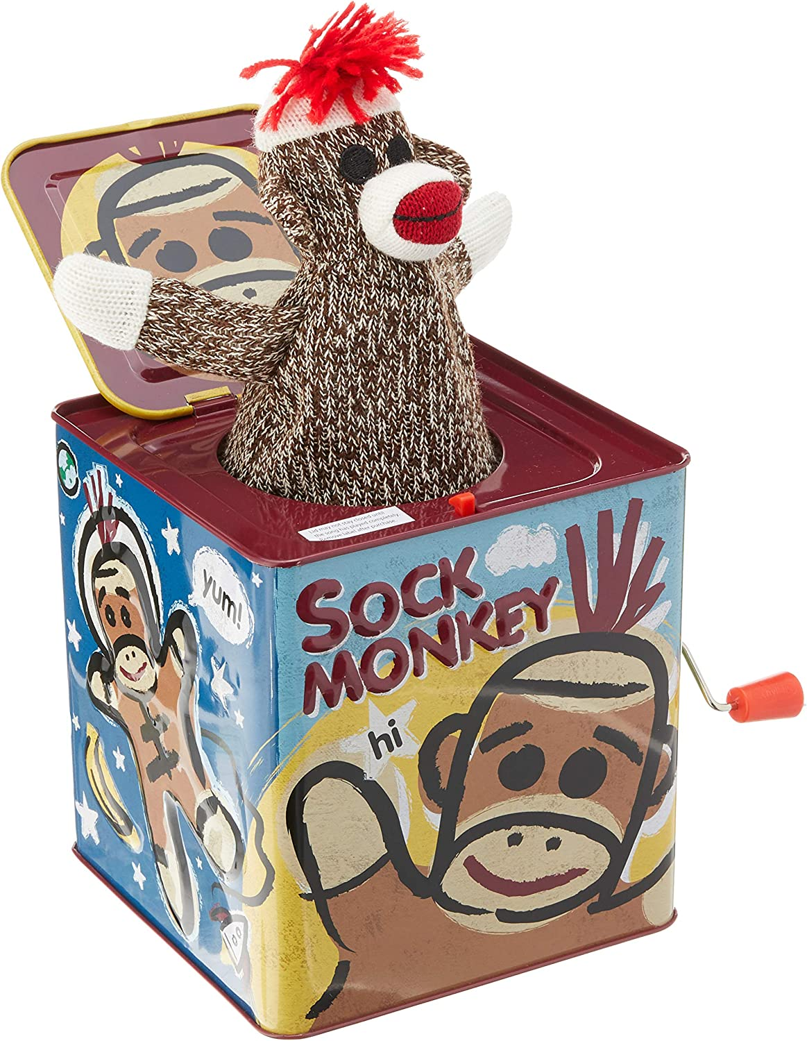 Sock Monkey Jack in the Box
