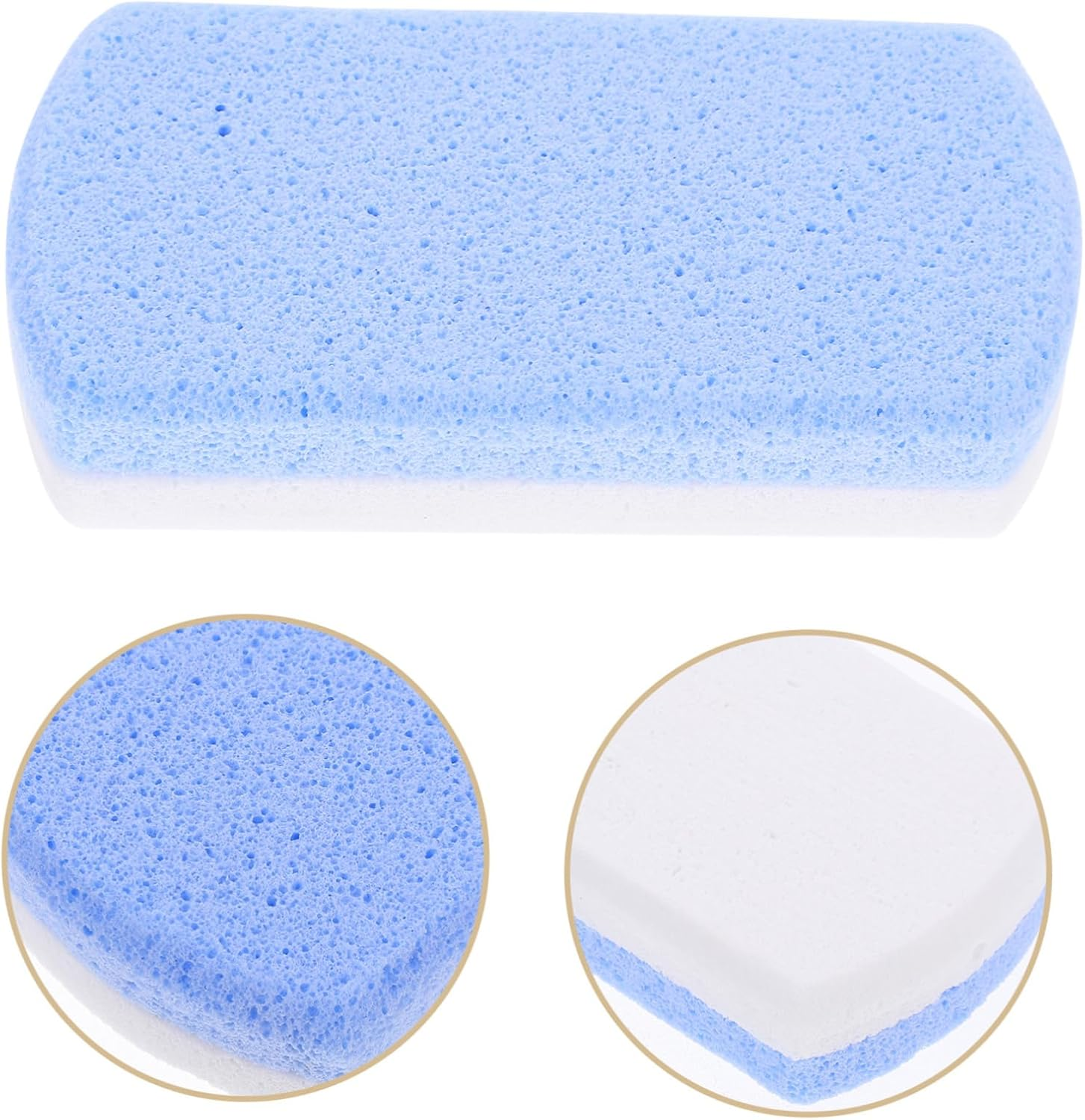 IWOWHERO 4Pcs Foot File Hard Skin Remover Stone Foot Scrubber Pedicure Tool for Family Travel Use