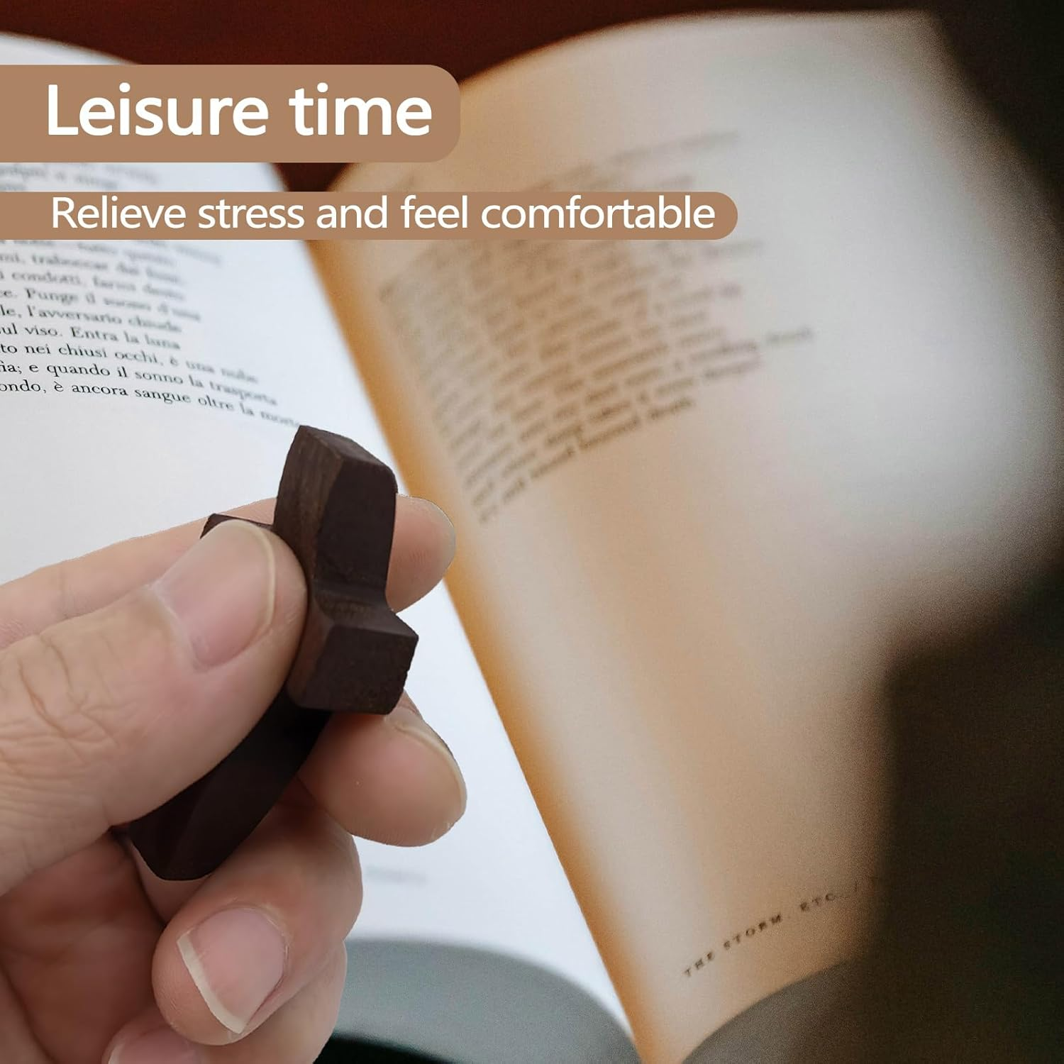 5 Pack Cross My Heart, Walnut Wooden Pocket Cross, 2" Small Carrying Prayer Cross for Hand Holding, Wood Comfort Palm Cross Religious Encouragement Present for Praying Clutching Clinging (5Pcs)