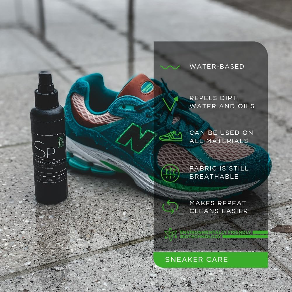 Sneaker LAB Shoe Protector Spray - Perfect for Suede, Leather & Various Other Materials - 1.7 & 4.2 Fl Oz Bottles image number 1