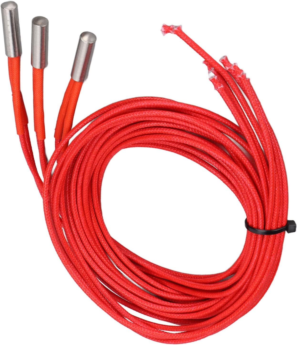 3Pcs Heating Rods, 6X20Mm 24V 40W Ceramic Cartridge Heater Tubes 3D Printer Accessories Suitable for 3D Printers, Such as for CR 10S Pro, for CR X, for Ender 3, for Ender 3X image number 6