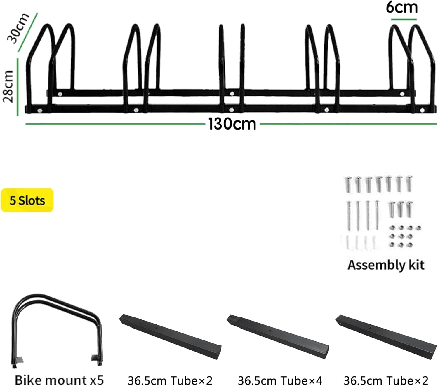 Elora Bicycle Upto 5 Bike Stand Rack Storage Floor Parking Holder Cycling Portable Stands image number 4