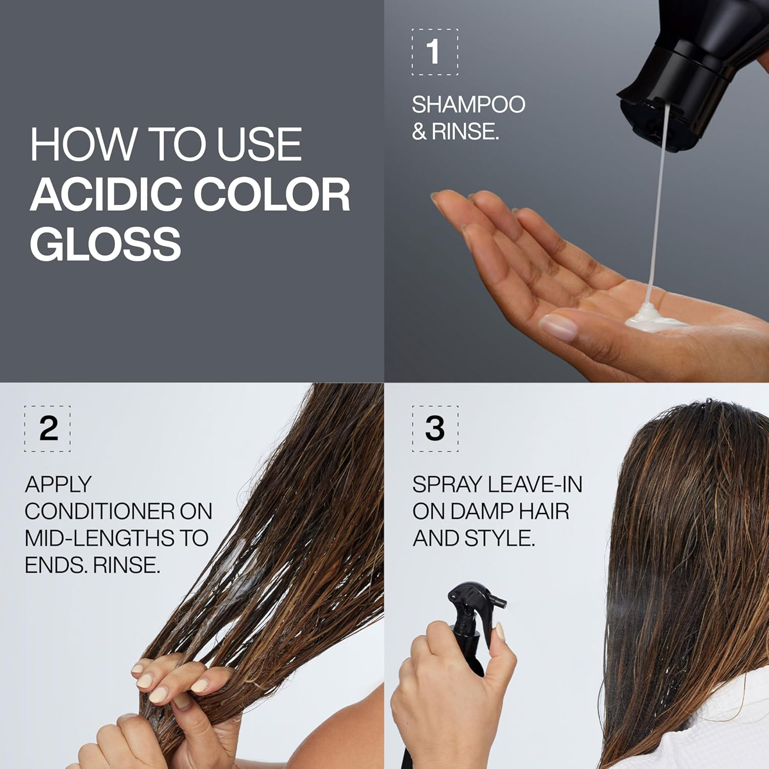 Redken Acidic Color Gloss Conditioner | Protects Colour Vibrancy | High Shine & Gloss | for Long-Lasting Colour | 300Ml