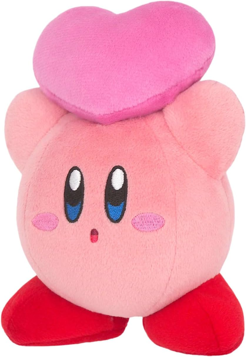 Star'S Kirby Plush Doll Kirby KP33 (Friends Heart Throwing)