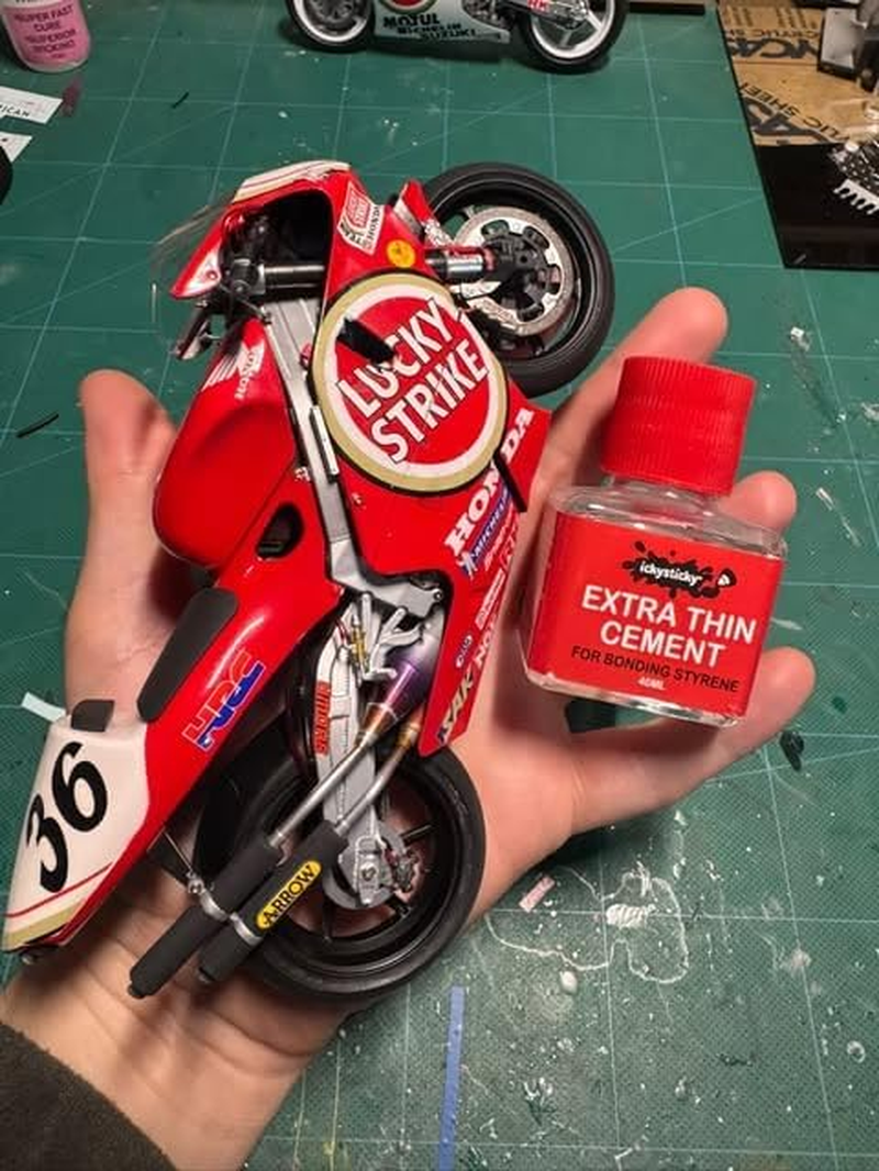 Ickysticky Extra Thin Cement 40Ml for Styrene for Styrene Model Kits Tamiya Kits image number 4