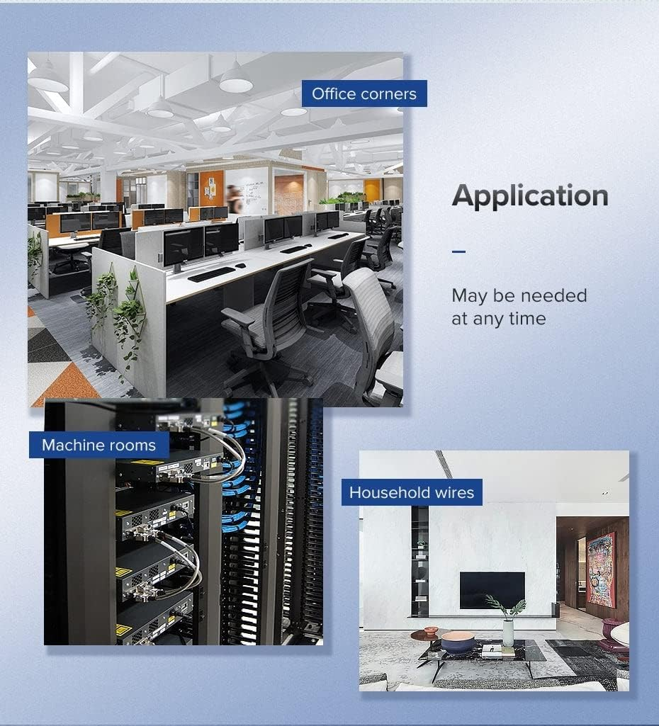 UGREEN 40354 Cable Organizer 2M (Black) image number 2