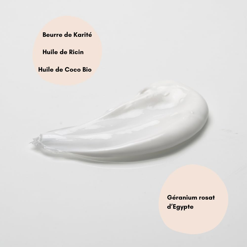 SERGE D'ESTEL PARIS Mask for Dry Frizz, Curls, 250 G, Nourishes Intensively Eliminates Frizz, Gives Suppleness and Shine, 100% Vegan, 99.5% Natural image number 1