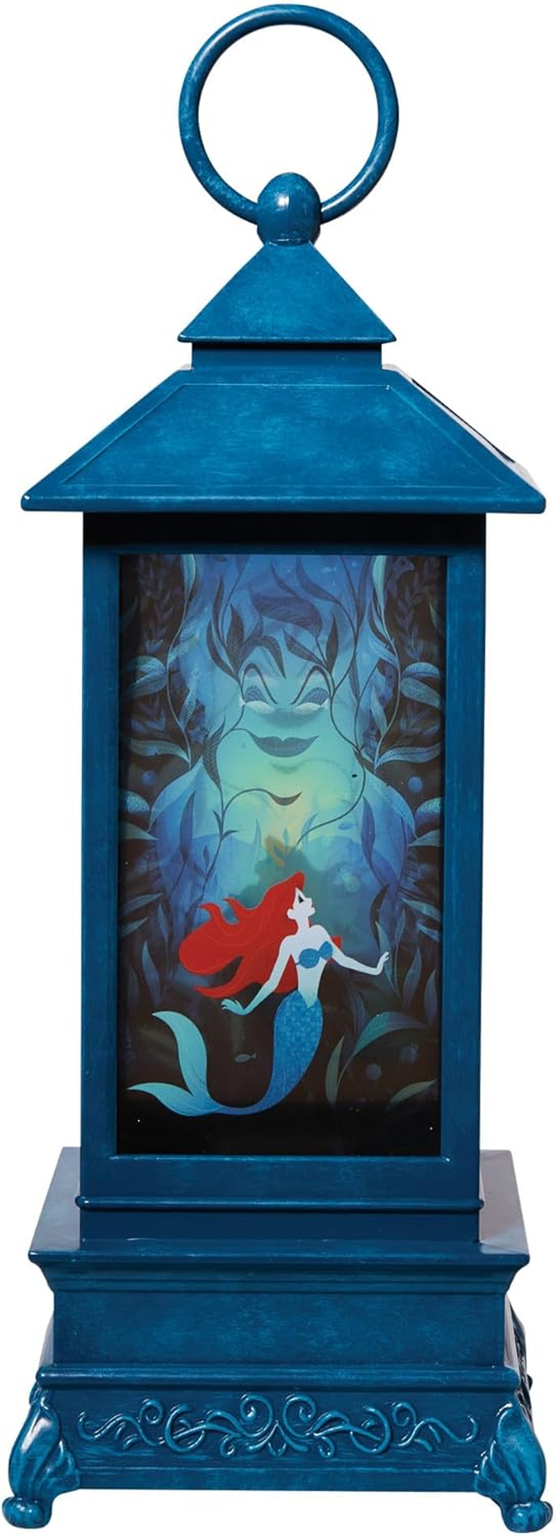 Enesco Disney Showcase Little Mermaid Glitter Lantern Waterball, 11 Inches image number 1