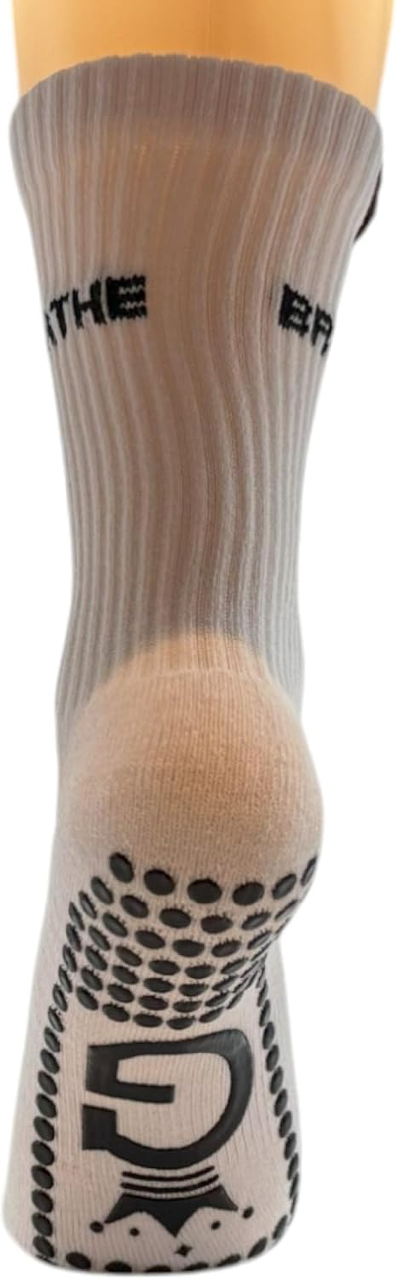 Pilates Grip Socks Yoga Socks with Grips for Women, Non-Slip Athletic Socks for Ballet, Dance, Workout. - Light Pink image number 7