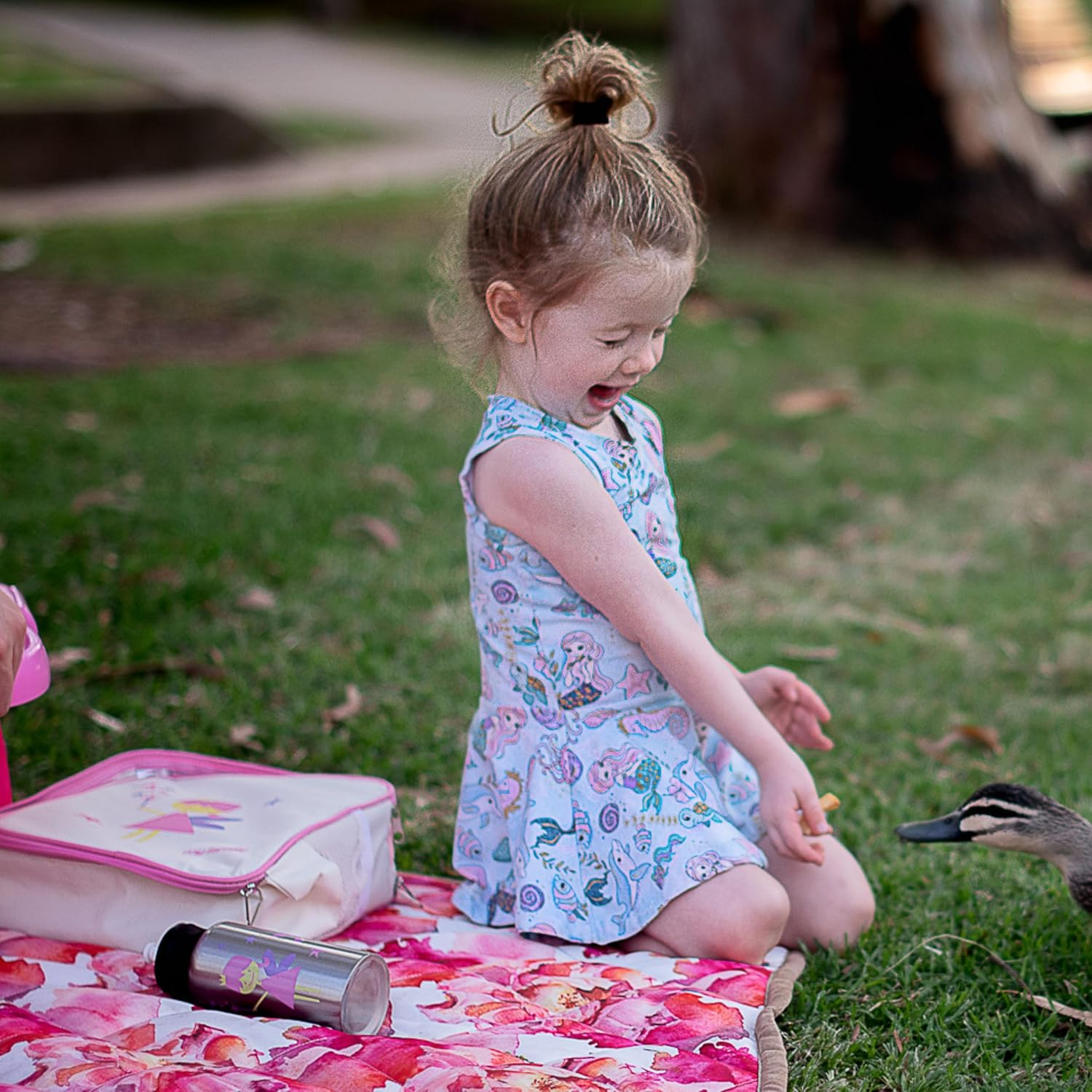 My Family Stainless Steel Kids Drink Bottle - BPA Free, Non-Toxic, Eco-Friendly, Reusable Water Bottle for Toddlers & Preschoolers (400Ml) - Fairy image number 3