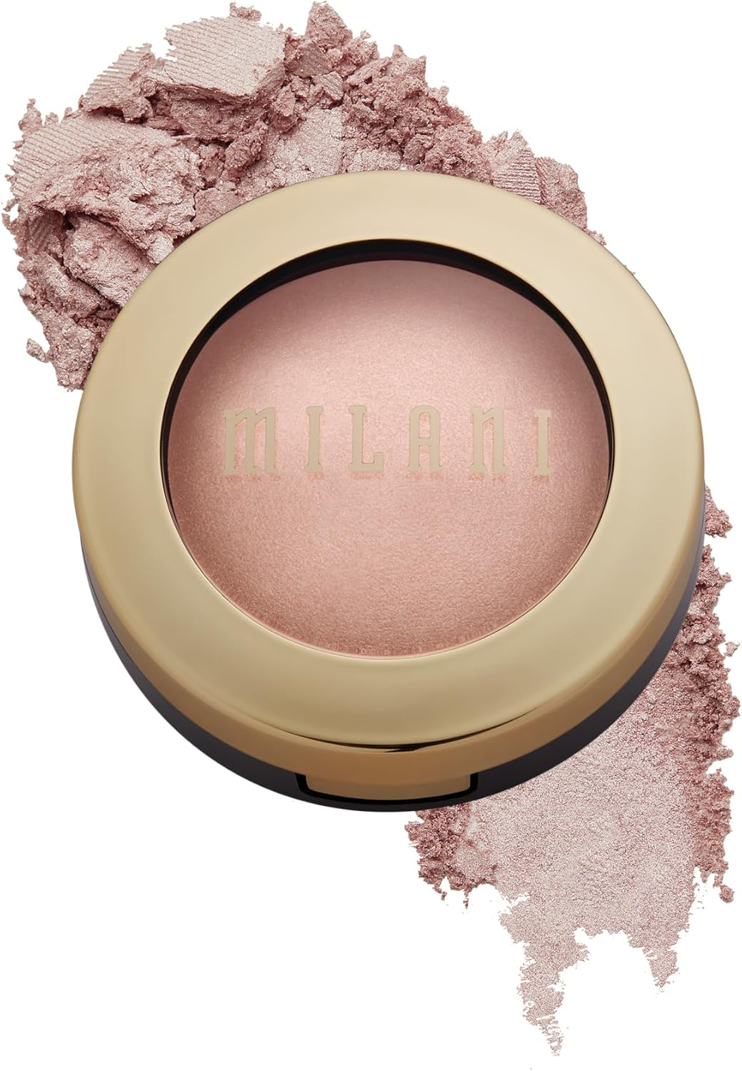 Milani Highlighter Makeup - Baked Contour Powder & Face Highligher, Made in Italy - Dolce Perla