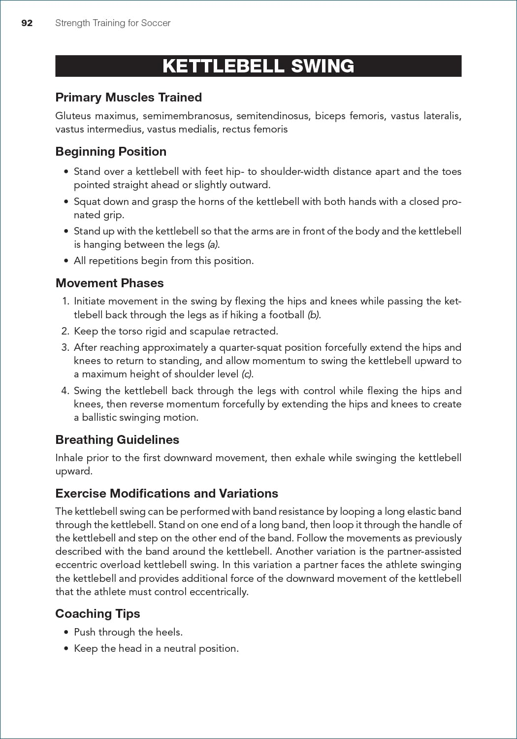 Strength Training for Soccer