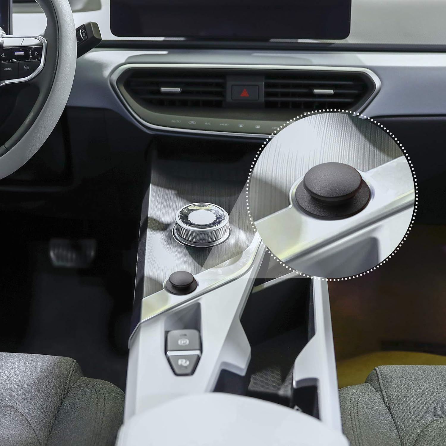 ZHSMS Universal Cigarette Lighter Cap - Waterproof Dustproof Cover for Auto Car Lighter Socket Plug - Car Accessory 2Pack (Black) image number 2