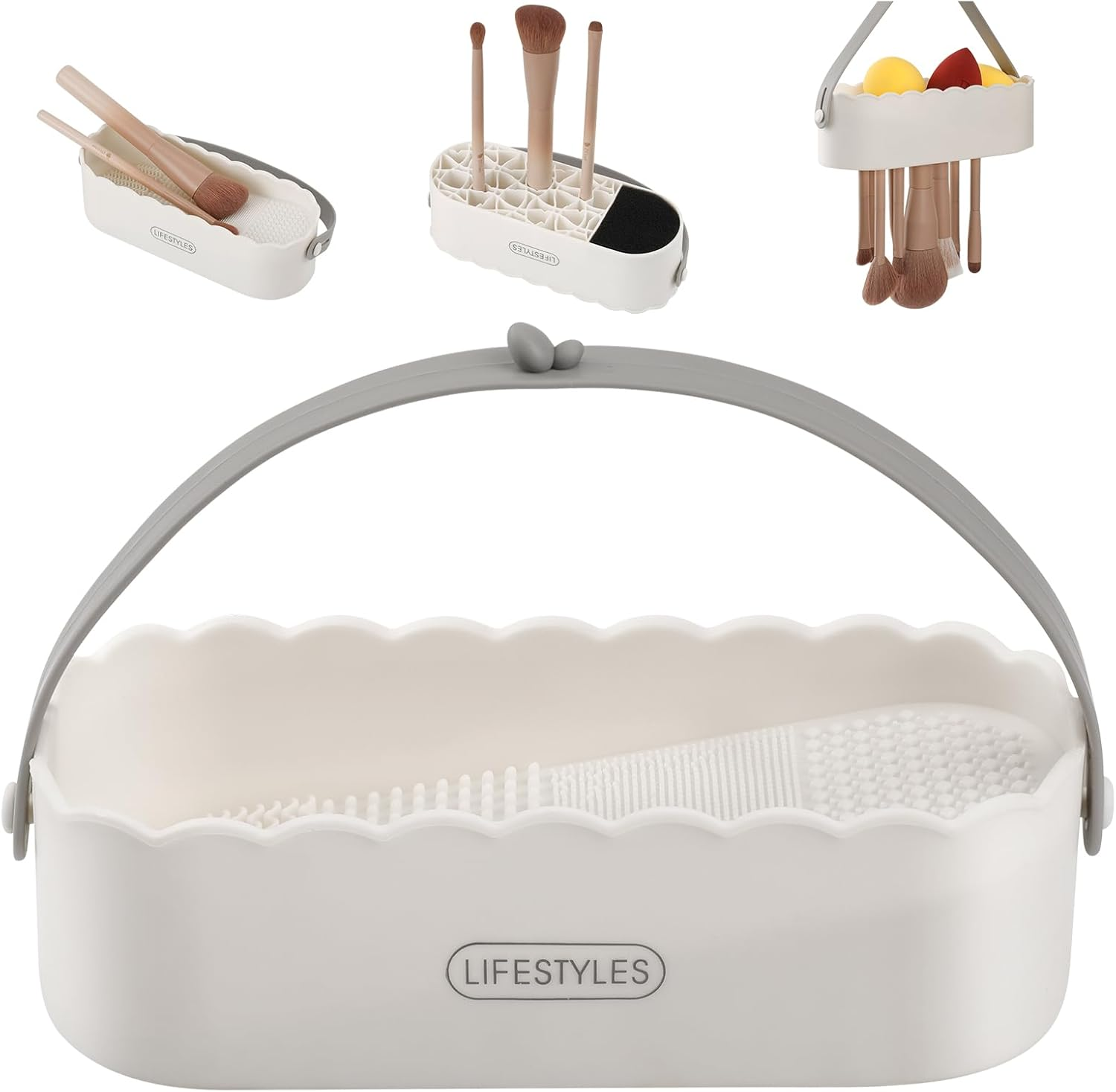 Ducare Makeup Brush Cleanser Solid- Deep Cleaning & Conditioning Soap Bar for Makeup Brushes, Sponges and Beauty Blenders, Cruelty Free, Travel-Friendly with Coconut Oil