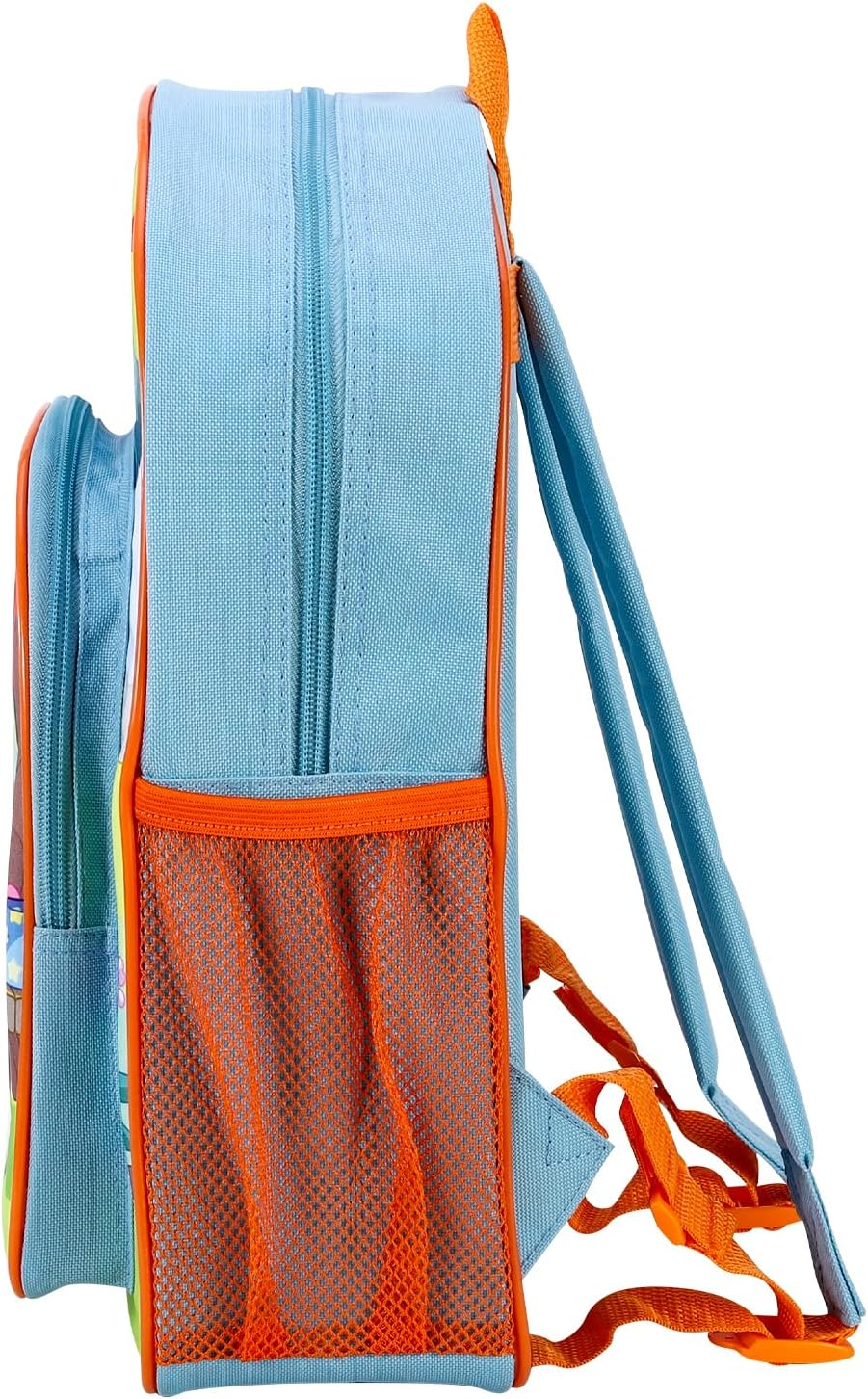 Bluey Bingo Kids Childrens Premium Backpack School Rucksack Travel Bag Boys Girls with Side Mesh Pocket and Front Zipped Pocket, Multicolour, 36.7Cm (Height), 26Cm (Width), 13Cm (Depth) image number 1