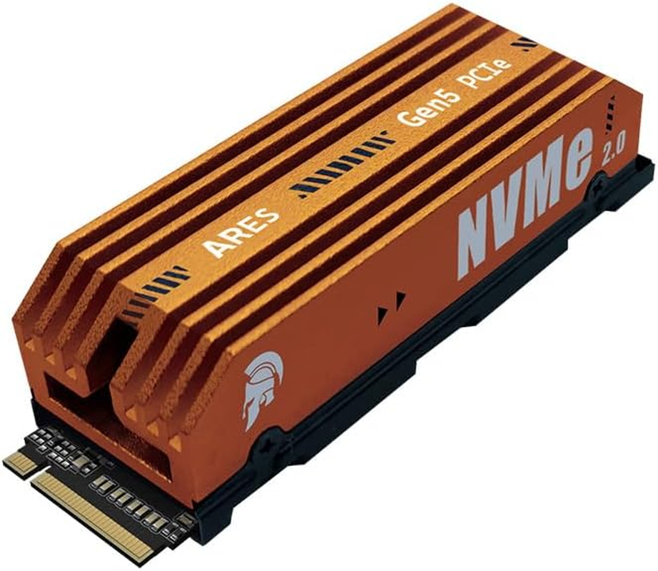 DATO Gen4 SSD with Heatsink 1TB Nvme Pcie 4.0 M.2 2280 up to 7200/6850Mb/S High Performance SSD for Gaming Creation &ndash; Ares Dark Sword Lite image number 5