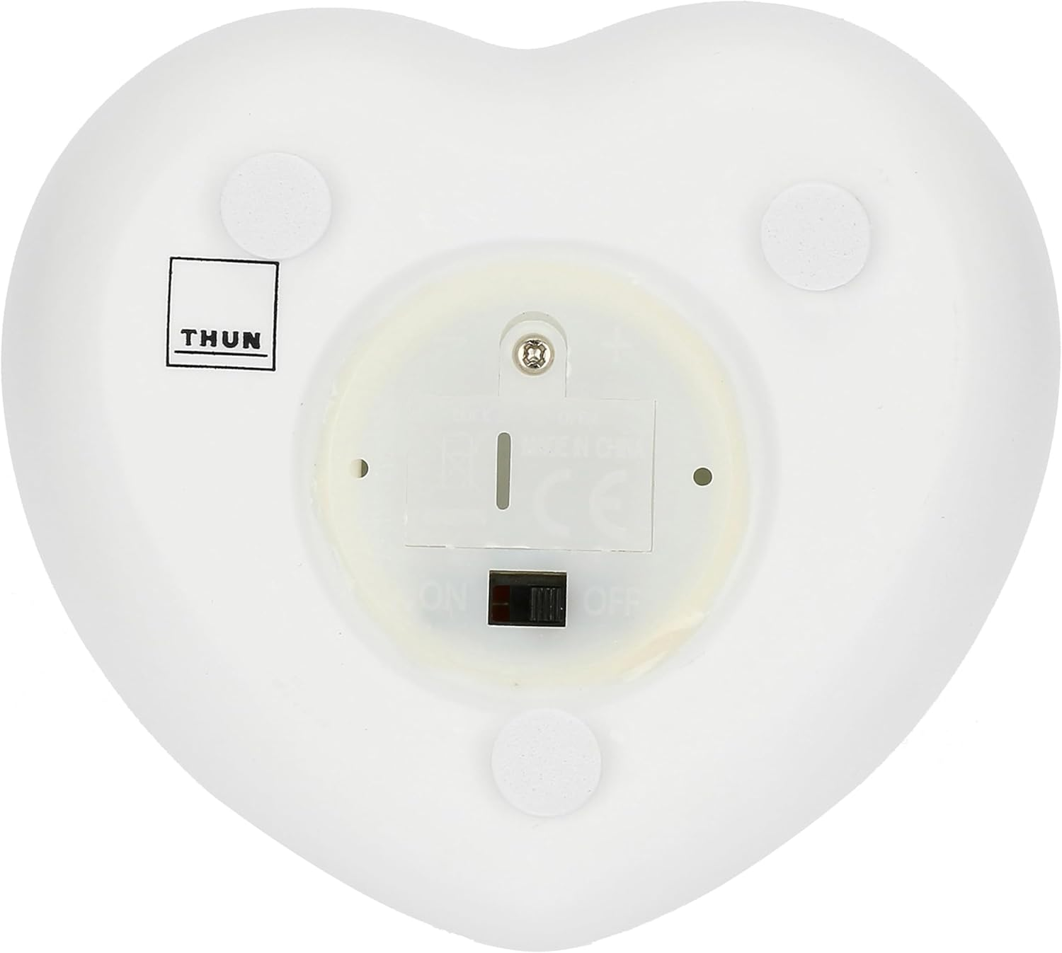 THUN - Mini Heart Lamp - Porcelain - Collection Bomboniera - 10 X 5 X 9 Cm image number 1