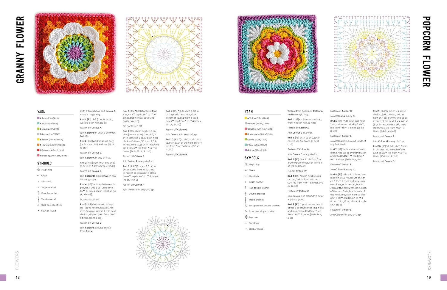 3D Granny Squares: 100 Crochet Patterns for Pop-Up Granny Squares image number 4